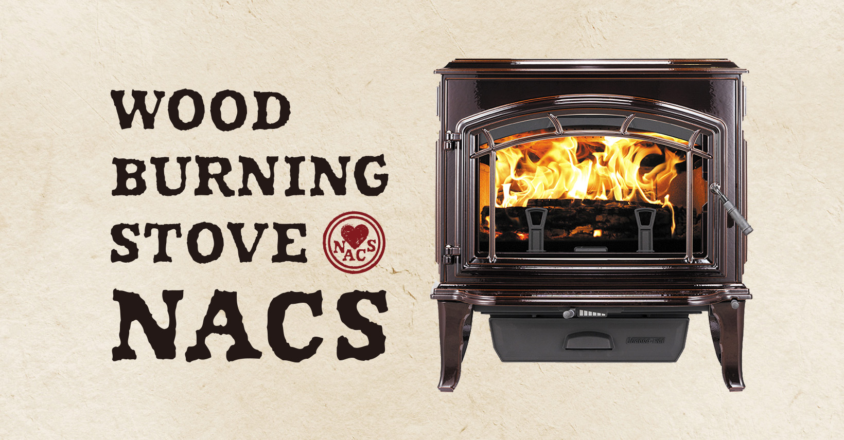 DEFIANT - wood burning stove NACS